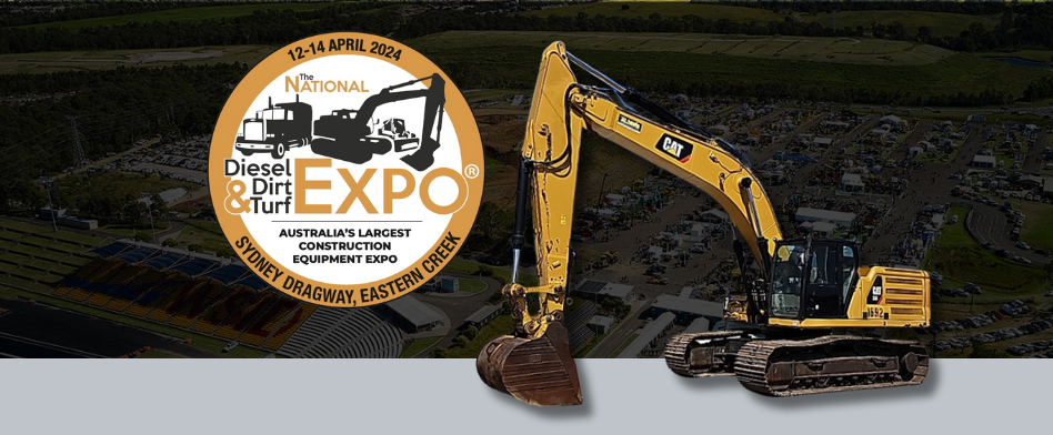 Diesel Dirt Turf Expo Digger With Logo