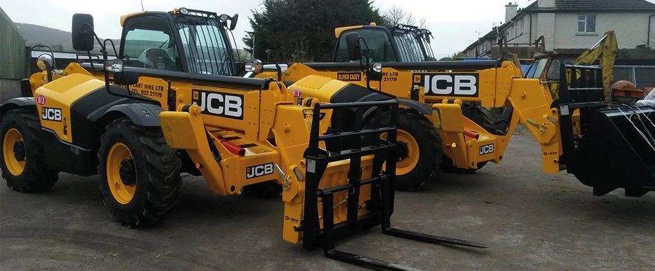 Oliver Casey Plant Hire Jcb