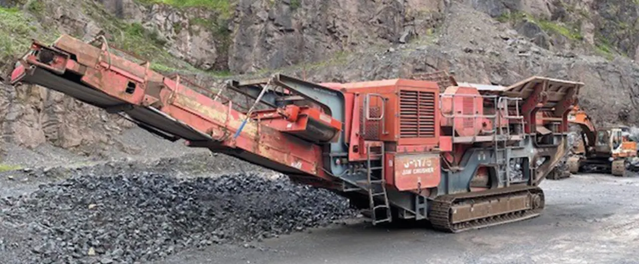 Machine At George Crawford And Son Quarry